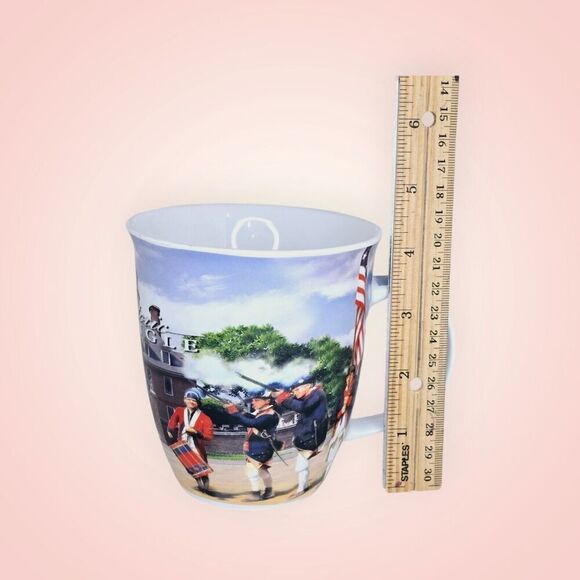 Historic Triangle Williamsburg Jamestown Yorktown Coffee Tea Mugs Vtg - Picture 9 of 9